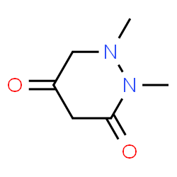 3,5(2H,4H)-Pyridazinedione,dihydro-1,2-dimethyl-(9CI) Structure