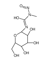 N'-β-D-Galactopyranosyl-N-methyl-N-nitrosourea结构式