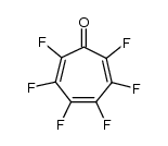 perfluorotropone结构式
