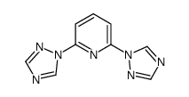 2,6-bis(1,2,4-triazol-1yl)pyridine结构式
