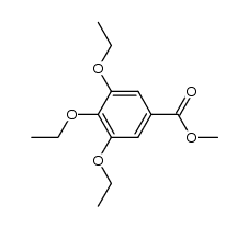 methyl 3,4,5-triethoxybenzoate structure