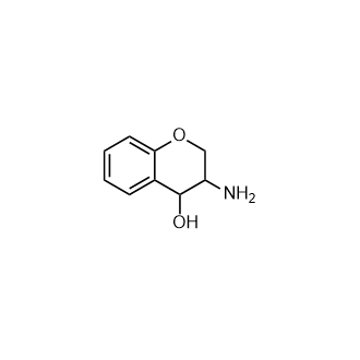 3-Aminochroman-4-ol Structure