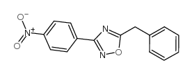 5-Benzyl-3-(4-nitrophenyl)-1,2,4-oxadiazole Structure