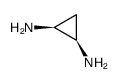 cis-1,2-diaminocyclopropane Structure
