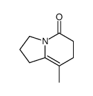 8-methyl-2,3,6,7-tetrahydro-1H-indolizin-5-one Structure