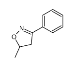 3-phenyl-5-methyl-Δ2-isoxazoline结构式