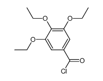 3,4,5-三乙氧基苯甲酰氯结构式