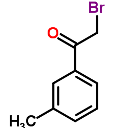 2-Bromo-1-(3-methylphenyl)ethanone structure