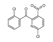 (6-chloro-3-nitro-2-pyridyl) (2-chlorophenyl) ketone structure