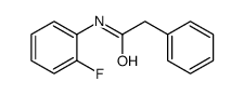 N-(2-fluorophenyl)-2-phenylacetamide结构式