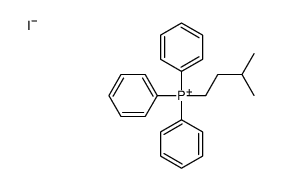 3-methylbutyl(triphenyl)phosphanium,iodide Structure