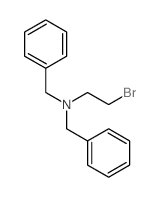 Benzenemethanamine,N-(2-bromoethyl)-N- (phenylmethyl)- Structure