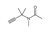 N-methyl-N-(2-methylbut-3-yn-2-yl)acetamide Structure