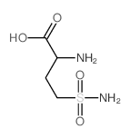 2-amino-4-sulfamoyl-butanoic acid结构式