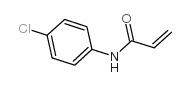 N-(4-CHLOROPHENYL) ACRYLAMIDE structure