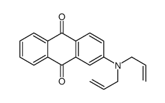2-[bis(prop-2-enyl)amino]anthracene-9,10-dione Structure