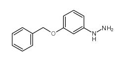 (3-苄氧基苯基)-肼结构式
