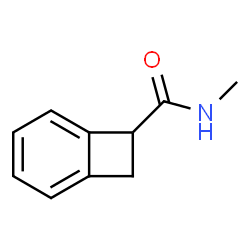 Bicyclo[4.2.0]octa-1,3,5-triene-7-carboxamide, N-methyl- (9CI) structure