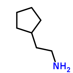 2-Cyclopentylethanamine Structure