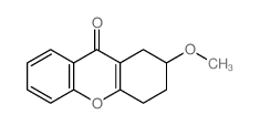 2-methoxy-1,2,3,4-tetrahydroxanthen-9-one Structure