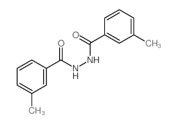 3-methyl-N-(3-methylbenzoyl)benzohydrazide结构式