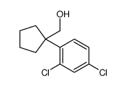 [1-(2,4-dichlorophenyl)cyclopentyl]methanol Structure