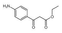 3-(4-氨基苯基)-3-氧代丙酸乙酯结构式