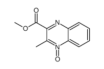 3-甲氧基羰基-2-甲基喹噁啉结构式