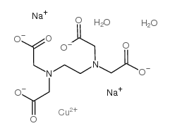 edta disodium cupric salt结构式