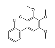 2-chloro-1-(2-chlorophenyl)-3,4,5-trimethoxybenzene Structure