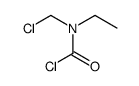 N-(chloromethyl)-N-ethylcarbamoyl chloride结构式