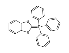 (1,3-benzodithiol-2-ylidene)triphenylphosphorane Structure