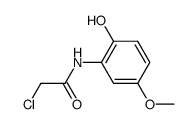 2-(2-chloro-acetylamino)-4-methoxy-phenol Structure