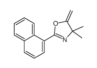 4,4-dimethyl-5-methylidene-2-naphthalen-1-yl-1,3-oxazole Structure