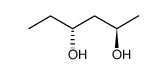(2R,4R)-2,4-HEXANEDIOL structure