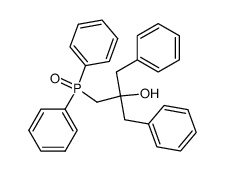 (2-benzyl-2-hydroxy-3-phenyl)propyldiphenylphosphine oxide Structure