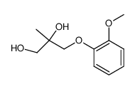 3-(o-Methoxyphenoxy)-2-methyl-1,2-propanediol Structure