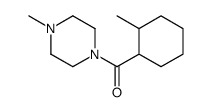 (2-methylcyclohexyl)-(4-methylpiperazin-1-yl)methanone Structure