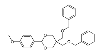 2-(4-methoxyphenyl)-5,5-bis(phenylmethoxymethyl)-1,3-dioxane Structure