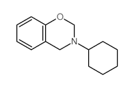 8-cyclohexyl-10-oxa-8-azabicyclo[4.4.0]deca-1,3,5-triene结构式