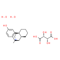 Levorphanol tartrate Structure