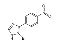 5-bromo-4-(4-nitrophenyl)-1H-imidazole Structure