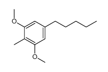 1,3-dimethoxy-2-methyl-5-pentylbenzene Structure