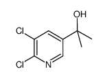 2-(5,6-dichloro-pyridin-3-yl)-propan-2-ol Structure