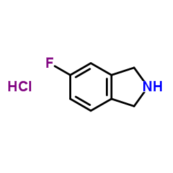 5-Fluoroisoindoline hydrochloride Structure