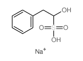 1-hydroxy-2-phenyl-ethanesulfonic acid Structure