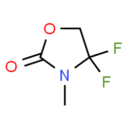 2-Oxazolidinone,4,4-difluoro-3-methyl-(9CI) structure