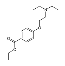 ethyl 4-[2-(diethylamino)ethoxy]benzoate Structure