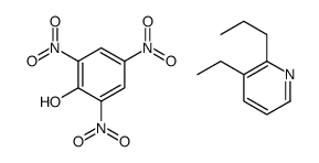 3-ethyl-2-propylpyridine,2,4,6-trinitrophenol结构式