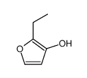 2-ethylfuran-3-ol Structure